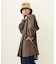 VOLUME SLEEVE HOODED BLOUSE