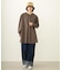 VOLUME SLEEVE HOODED BLOUSE