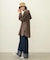 VOLUME SLEEVE HOODED BLOUSE