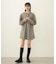 VOLUME SLEEVE HOODED BLOUSE