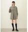 VOLUME SLEEVE HOODED BLOUSE