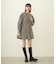 VOLUME SLEEVE HOODED BLOUSE