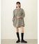 VOLUME SLEEVE HOODED BLOUSE