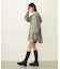 VOLUME SLEEVE HOODED BLOUSE