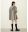 VOLUME SLEEVE HOODED BLOUSE
