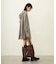 VOLUME SLEEVE HOODED BLOUSE