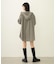 VOLUME SLEEVE HOODED BLOUSE