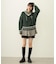 VOLUME SLEEVE HOODED BLOUSE