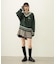 VOLUME SLEEVE HOODED BLOUSE