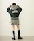 VOLUME SLEEVE HOODED BLOUSE
