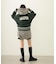 VOLUME SLEEVE HOODED BLOUSE