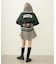 VOLUME SLEEVE HOODED BLOUSE