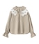 MULTI RUFFLE COLLAR BLOUSE