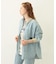 WIDE DENIM SHIRT