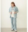 WIDE DENIM SHIRT