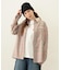 HEART ELBOW PATCH PLAID SHIRT