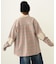 HEART ELBOW PATCH PLAID SHIRT