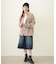 HEART ELBOW PATCH PLAID SHIRT