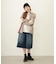 HEART ELBOW PATCH PLAID SHIRT