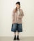 HEART ELBOW PATCH PLAID SHIRT