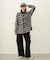 HEART ELBOW PATCH PLAID SHIRT