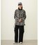 HEART ELBOW PATCH PLAID SHIRT