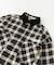 HEART ELBOW PATCH PLAID SHIRT