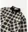 HEART ELBOW PATCH PLAID SHIRT