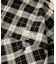 HEART ELBOW PATCH PLAID SHIRT