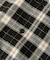 HEART ELBOW PATCH PLAID SHIRT