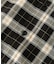 HEART ELBOW PATCH PLAID SHIRT