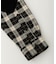 HEART ELBOW PATCH PLAID SHIRT