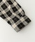 HEART ELBOW PATCH PLAID SHIRT