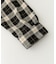 HEART ELBOW PATCH PLAID SHIRT