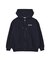 HEART EMBROIDERED LOGO ZIP UP HOODIE