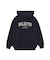 HEART EMBROIDERED LOGO ZIP UP HOODIE
