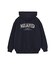 HEART EMBROIDERED LOGO ZIP UP HOODIE