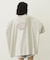 MILKFED.ⅹCHAMPION COLLEGE LOGO BIG FOOTBALL TEE