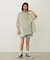 MILKFED.ⅹCHAMPION COLLEGE LOGO BIG FOOTBALL TEE