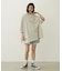 MILKFED.ⅹCHAMPION COLLEGE LOGO BIG FOOTBALL TEE