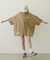 MILKFED.ⅹCHAMPION COLLEGE LOGO BIG FOOTBALL TEE