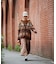 SNOW PATTERN COWICHAN KNIT JACKET