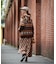SNOW PATTERN COWICHAN KNIT JACKET