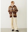 SNOW PATTERN COWICHAN KNIT JACKET