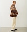 SNOW PATTERN COWICHAN KNIT JACKET