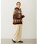 SNOW PATTERN COWICHAN KNIT JACKET