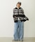 SNOW PATTERN COWICHAN KNIT JACKET