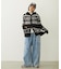 SNOW PATTERN COWICHAN KNIT JACKET