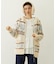 SNOW PATTERN COWICHAN KNIT JACKET