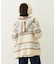 SNOW PATTERN COWICHAN KNIT JACKET